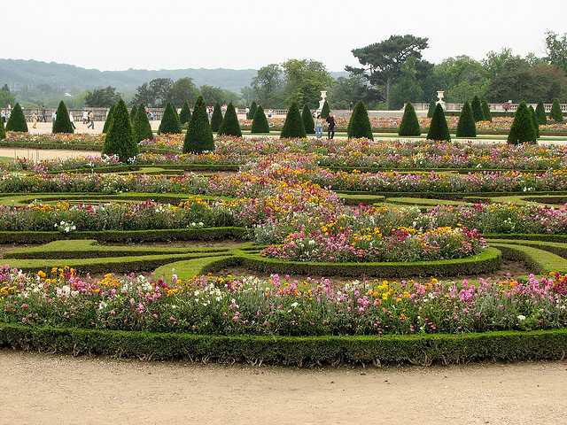ландшафтный дизайн Версальского сада