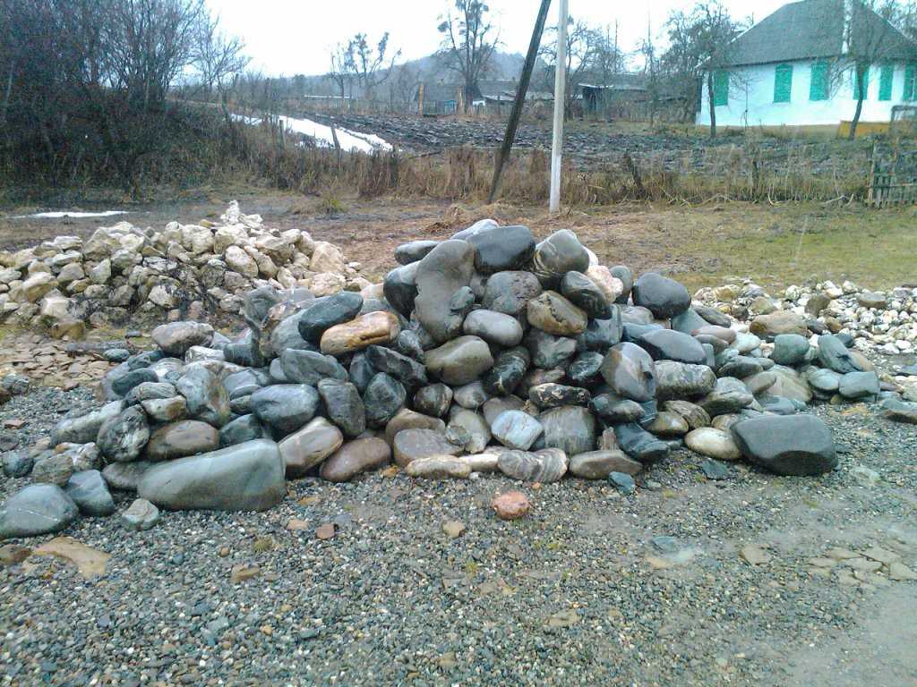 Натуральные камни Северного Кавказа, для ланшафта